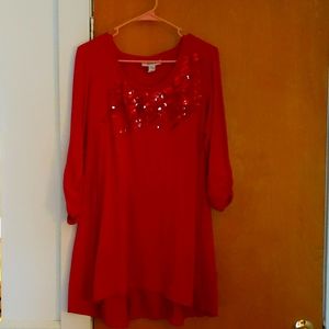 A Jersey Red Tunic